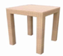 Coffee Table - Woven Top + Glass Coffee Table - Woven Top + Glass