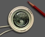 Round Halogen Under Cabinet PukLight Round Halogen Under Cabinet PukLight