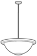 Tradition Pendant with Downlight Tradition Pendant with Downlight