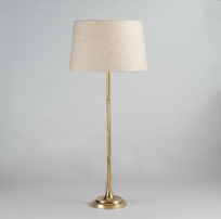 Tall Bamboo Table Lamp, Brass Tall Bamboo Table Lamp, Brass