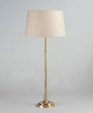 Tall Bamboo Table Lamp, Brass
