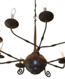 Nine-Arm Ball Chandelier Nine-Arm Ball Chandelier