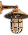 Large Hooded Bulkhead Light