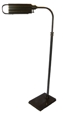 Antique Bronze Swing Arm Floor Lamp