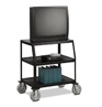 Audio Visual Carts Monitor cart w-8 wheels 