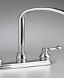 Hampton Kitchen Faucet w/Metal Lever Handles Hampton Kitchen Faucet w/Metal Lever Handles