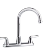 Colony® Soft Two-Handle Gooseneck Kitchen Faucet Colony® Soft Two-Handle Gooseneck Kitchen Faucet