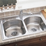 Culinaire™ Top Mount Double Bowl Kitchen Sink