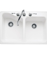 Silhouette 33" Double Bowl Kitchen Sink Silhouette 33" Double Bowl Kitchen Sink