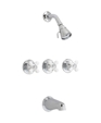 Hampton 3-Handle Bath/Shower Faucet Hampton 3-Handle Bath/Shower Faucet