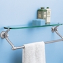 Standard Collection® Towel Bar with Glass Shelf