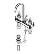 Heritage Centerset Gooseneck Lav Faucet