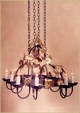 T73 "Calafia Jr." Iron Chandelier T73 "Calafia Jr." Iron Chandelier