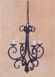 T74 "Mini Yasmin" Iron Chandelier T74 "Mini Yasmin" Iron Chandelier