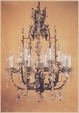 T23 "Roxana" Iron with Crystal Chandelier