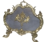 1920's Brass Angelic Firescreen 1920's Brass Angelic Firescreen