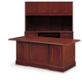Desk w/ credenza Desk w/ credenza