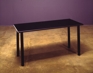 Table w/ black leg Table w/ black leg