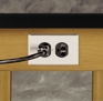 Detail of outlet Detail of outlet