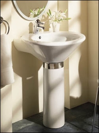 Orsay 25" Pedestal Lavatory Kit by Porcher Orsay 25" Pedestal Lavatory Kit by Porcher