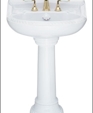 Bedminster 26" Pedestal Lavatory by Porcher Bedminster 26" Pedestal Lavatory by Porcher