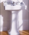 Pomezia 27" Pedestal Lavatory Kit by Porcher Pomezia 27" Pedestal Lavatory Kit by Porcher