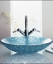 Rock Ice Above-Counter Basin by Porcher