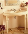 Sorrento Console Lavatory by Porcher Sorrento Console Lavatory by Porcher