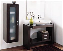 Kyomi Side Cabinet with Glass Door by Porcher