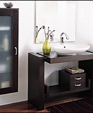 Kyomi Side Cabinet with Glass Door by Porcher