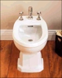 Lutezia Vertical Spray Bidet by Porcher