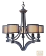 Shadow Five-Light Chandelier Shadow Five-Light Chandelier