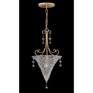 Signature Violet Crystal Bell Pendant