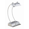 Megalite Polished Steel Desk Dataport Lamp Megalite Polished Steel Desk Dataport Lamp