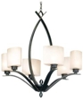 Pisces Oxidized Bronze Six-Light Chandelier Pisces Oxidized Bronze Six-Light Chandelier
