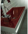 Reverse Purple-Red Crystal Washbasin