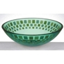 Green Tempered Glass Vessel Sink Green Tempered Glass Vessel Sink