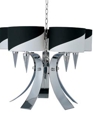 Emperor Chrome Five-Light Chandelier