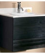 Vichy I Wall-Mount Wood Bathroom Vanity with Drop-In Sink