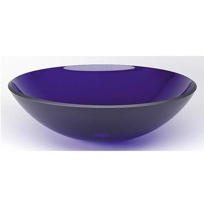 BluToo Small Cobalt Blue Glass Vessel Sink
