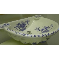 Blue Old Portuguse Bathroom Sink