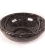 Dark Brown Marble Stone Bowl Vessel Style Bathroom Sink Basin w/ Drain