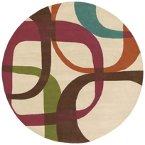 Goa Beige Round: 7 Ft. 9 In. Rug