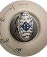 K-262-TF - Antique Ankara ceramic dial plate and handle inset