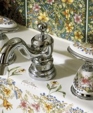 K-258-FL - Antique™ English Trellis ceramic handle insets and skirts K-258-FL - Antique™ English Trellis ceramic handle insets and skirts