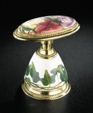 K-258-PS - Antique Peonies & Ivy™ ceramic handle insets and skirts
