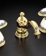 K-258-RT - Antique™ Russian Teacup™ ceramic handle insets and skirts