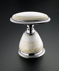 K-258-TC - Antique™ Crimson Topaz ceramic handle insets and skirts K-258-TC - Antique™ Crimson Topaz ceramic handle insets and skirts