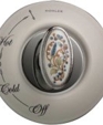 K-262-FL - Antique™ English Trellis ceramic dial plate and handle inset K-262-FL - Antique™ English Trellis ceramic dial plate and handle inset