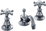 K-108-3 - Antique widespread lavatory faucet